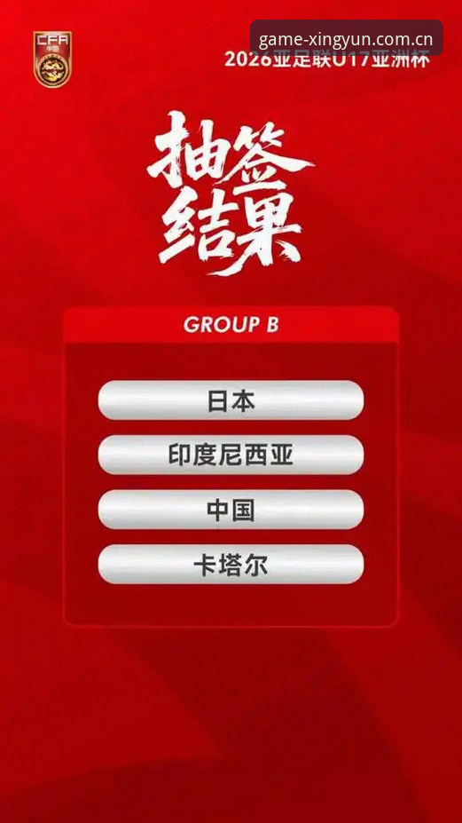 U17世界杯抽签结果对比：中国男女足命运迥异，杏运体育平台老用户带你深度解析